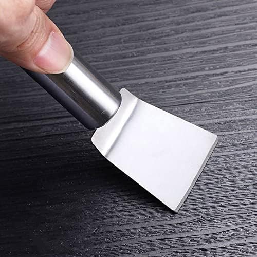 2pcs Kitchen Gas Stove Cleaning Brass Wire Brush Putty Scraper Rust Grease - Image 6