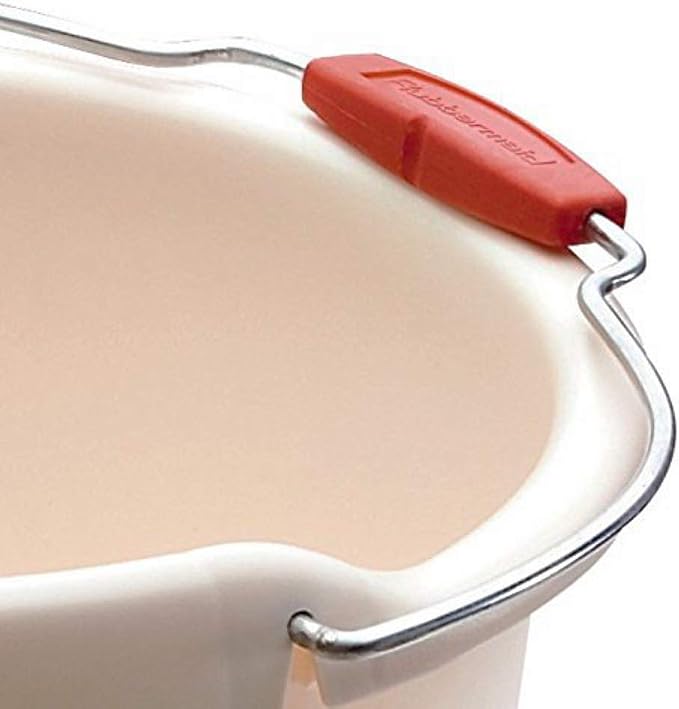 Rubbermaid Roughneck Heavy-Duty Utility Bucket 15-Quart Bisque - Image 2
