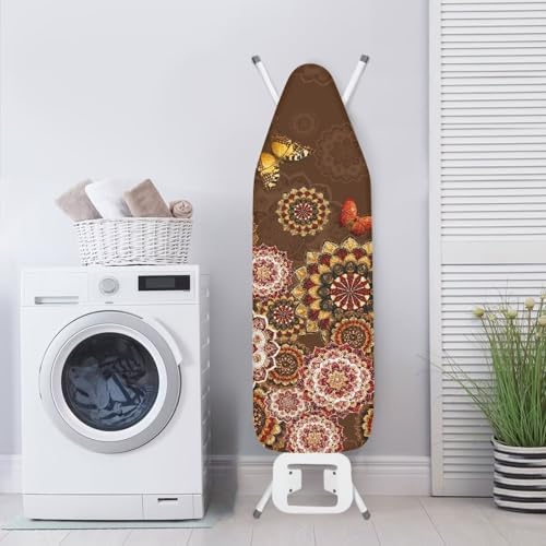 Boho Mandala Flower Print Ironing Protector - Image 3