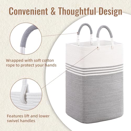 Laundry Basket Hamper, Blanket Storage, Dirty Clothes Hamper - Image 2