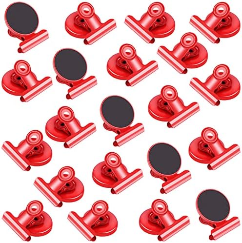 VNDUEEY 20 Pack Fridge Magnets Refrigerator Magnets, Strong Magnetic Clips by VNDUEEY