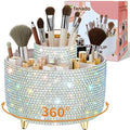 fanado Bling 360° Rotate Makeup Brush Holder Organizer, Makeup Organizers by Unknown