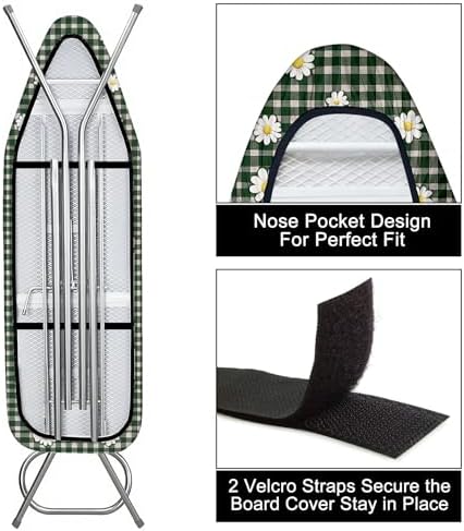 Ironing Board Cover 15"x54"，Standard Ironing Board Replacement Cover，Easy Fit - Image 3