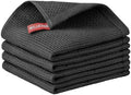 Nialnant 100% Cotton Waffle Weave Kitchen Towels, 4 Pack Dish Cloths by Nialnant