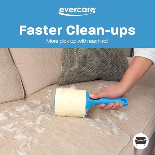 Evercare Jumbo Lint Roller, 60‑Sheet Extra‑Large Adhesive Roller - Image 6