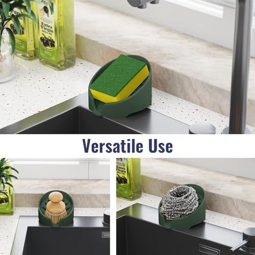 NiHome Silicone Sponge Holder for Kitchen Sink, Fits Scrub Daddy Mommy - Image 6