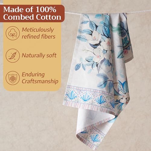 Maison d' Hermine Kitchen Towels Set of 3 100% Combed Cotton 27.50"x20" - Image 4