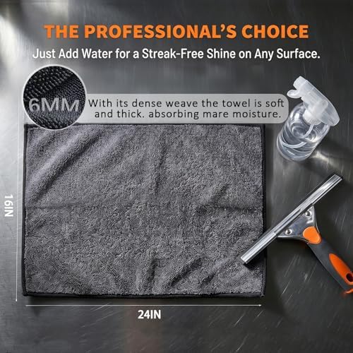 Cleaning Towels, Suitable for Home Kitchens, and Car Detailing, 2 Pack - Image 5