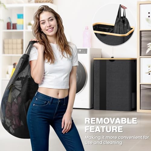 BlissTotes 150L Laundry Basket Hamper - Image 2