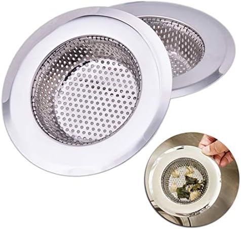 CORNERJOY 4.5 Inch Diameter Rim Heavy Duty Stainless Steel Kitchen Sink Basket - Image 6