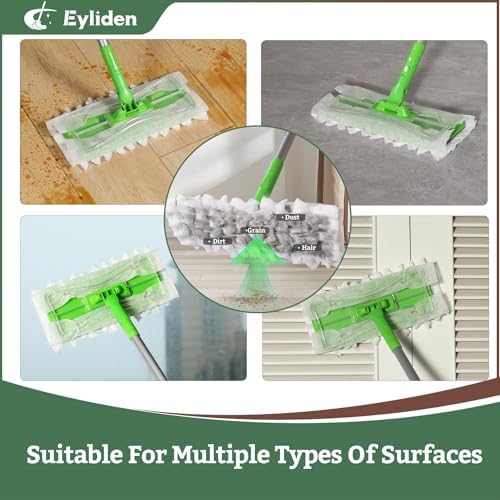 Eyliden Sweeper Mop with 36 Refills - Image 4