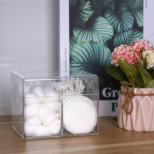 Adorila 2-Compartment Cotton Swab Holder - Image 6