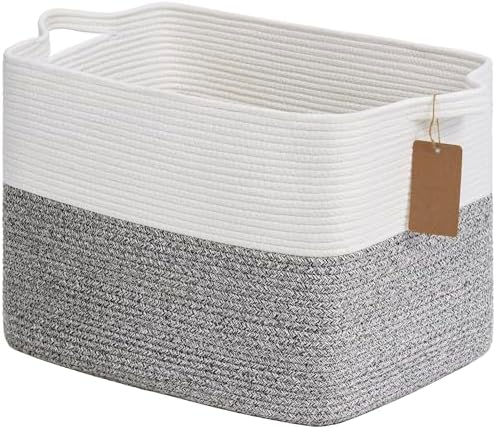 Goodpick 50L Large Woven Rope Storage Basket by Goodpick