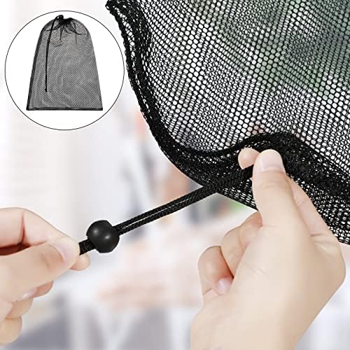TecUnite 10 Pack Mesh Drawstring Bags - Image 3