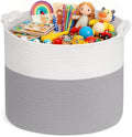 Goodpick Large Woven Rope Toy Storage Basket by Goodpick