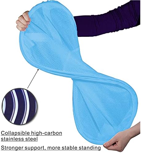 BATTOO Deluxe Strong Mesh Pop up Laundry Hamper Basket - Image 4