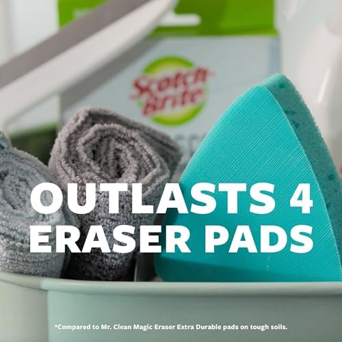 Scotch-Brite Swift Scrub Bath Cleaner Scrubbers, 2 Pack - Image 3