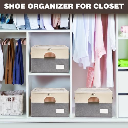2 Pack Shoe Organizer for Closet - Image 5