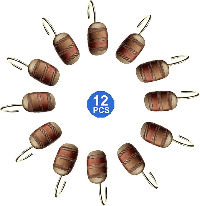Zahari Home Contempo Shower Hooks Set - Image 4