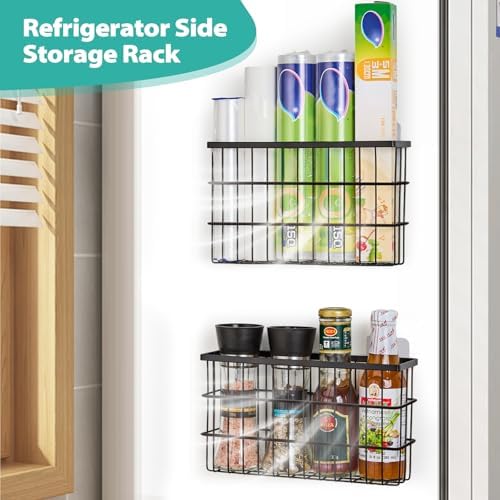 Sinnsally 2 Pack Cabinet Door Organizer, Self Adhesive Lid Organizers Inside - Image 6