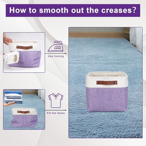 Bagnizer Storage Bins Large Fabric Storage Baskets - Image 6