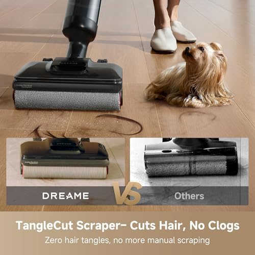DREAME H12 Pro Gen2 Vacuum Mop, 0 Tangle Wet Dry Vacuum Cleaner, Cordless - Image 5