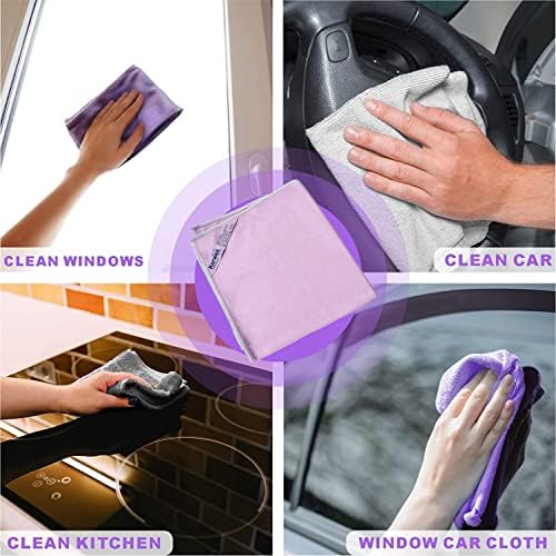Longmann 2 x NΘrwex Window Cleaning Cloth, Glass Cloth, Cleaning Cloth - Image 2