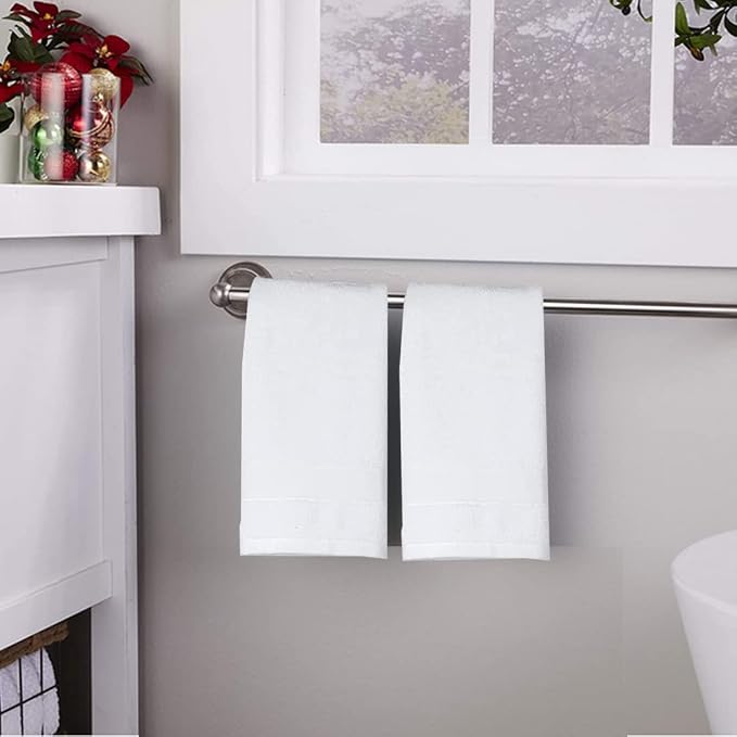 Lchkrep Christmas Hand Towels Cotton, 14x29 inch, Hand Towels - Image 4