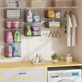 4-Pack Hanging Laundry Room Organizer：Foldable Laundry Room Organizaton Wire by Sonyabecca