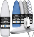 Home Intuition Extra Thick Ironing Board Cover and Pad Iron Scorch Resistant by HomeIntuition