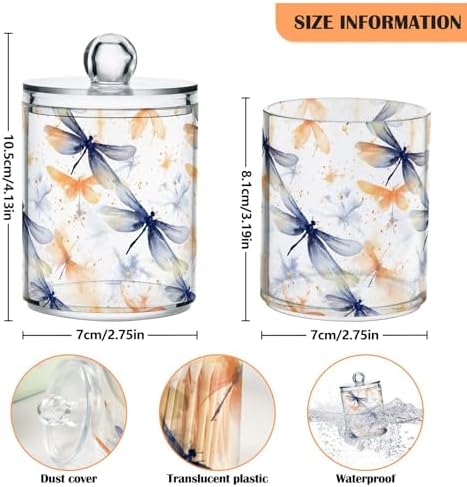 2 Pack Qtip Holder Dispenser - Image 2