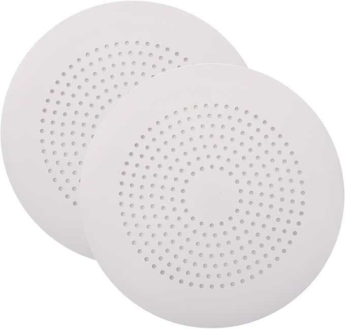 2 Pack Drain Hair Catcher Durable Silicone Hair Stopper Shower Drain Covers by QiyuanLS