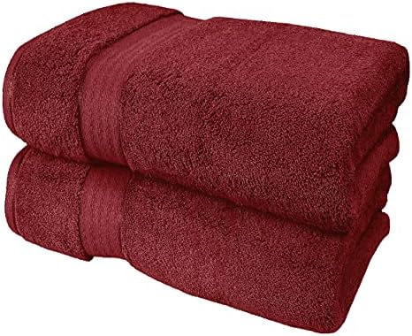 GLAMBURG 700 GSM Premium Oversized Extra Large Cotton Bath Sheet 35x70-100% by GLAMBURG