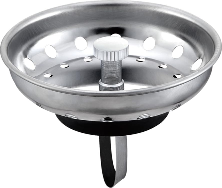 3.5" Kitchen Sink Deep Cup Drain Strainer - Image 2