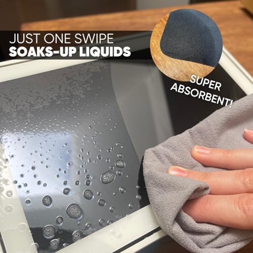 Premium Lens Glasses Cleaning Cloth by Microfiber Wholesale | Black | 6”x6” | - Image 6
