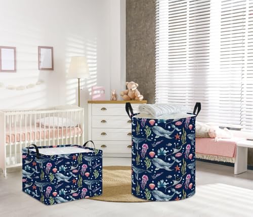 NTAOHAMPER Laundry Hamper, Laundry Basket, Nursery Hamper, Waterproof Storage - Image 2