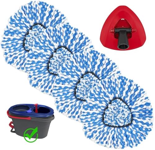 5Pack Mop Replacement Head for O Cedar RinseClean 2 Tank System by Unknown