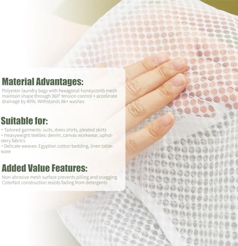 GWT 4Pcs 3D Mesh Laundry Bags - Image 4