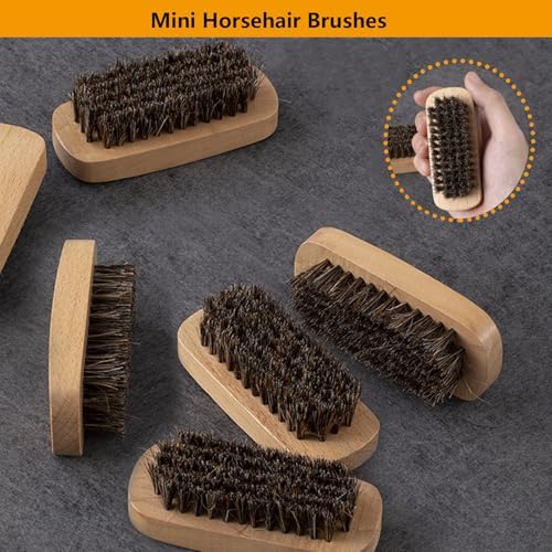 Horsehair Laundry Stain Brush Clothe Brush Shoe Soft Bristle Cleaning Brush - Image 3
