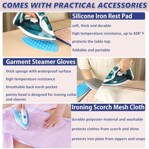Portable Ironing Mat for Table Top Ironing Pad for Countertop Thick Ironing - Image 6