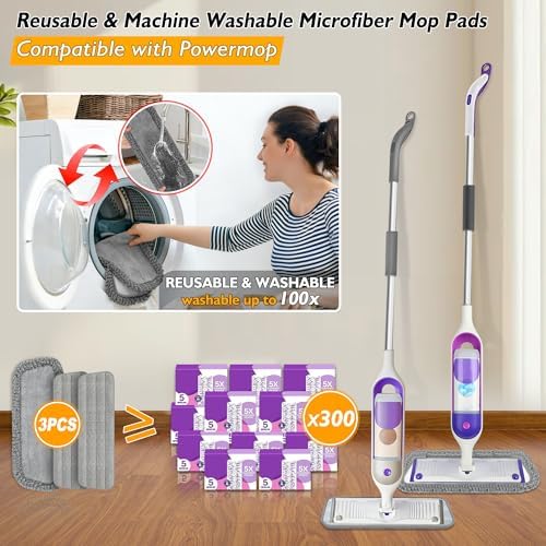 Spray Mop for Floor Cleaning: Microfiber Wet Dry Mops - Image 5