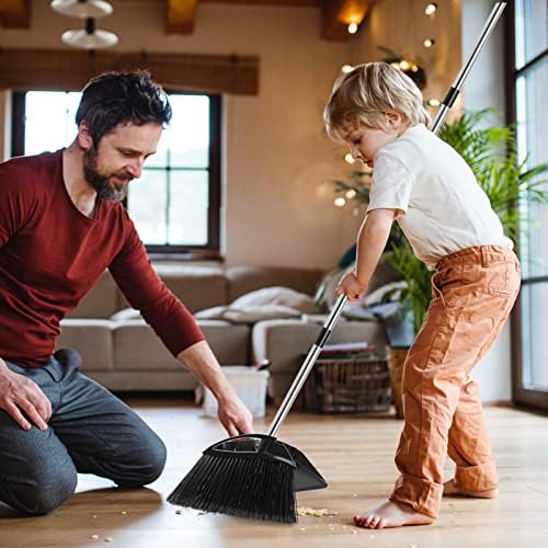Heavy-Duty Metal Dust Pan-10”Wide Handheld Angled Dustpan - Image 6