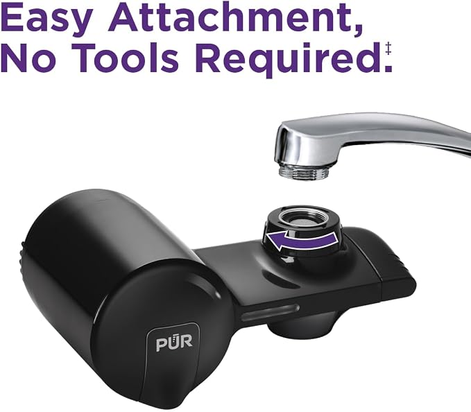 PUR Horizontal Faucet Mount Water Filtration System - Image 5