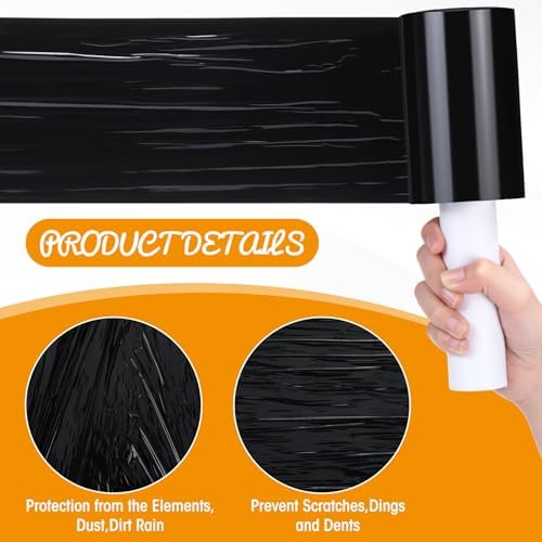 Sherr 20 Pack Mini Shrink Wrap Stretch Film 5 Inch x 800 Feet Roll - Image 6