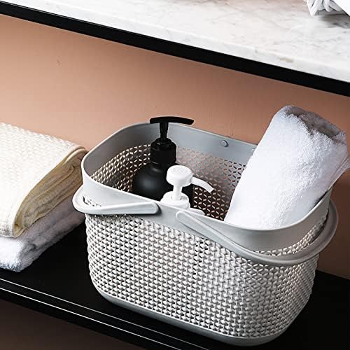Plastic Portable Shower Caddy Basket, Storage Organizer, 2 Pack - Image 4