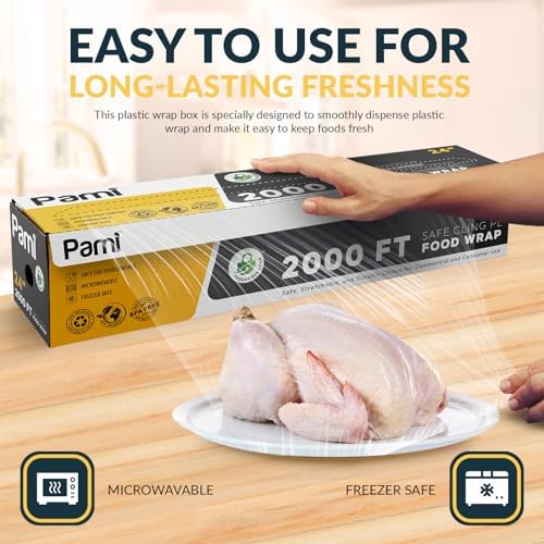 PAMI Plastic Food Wrap 24 in x 2000 ft - Image 3