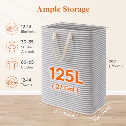 Lifewit 125L Large Collapsible Laundry Basket - Image 2