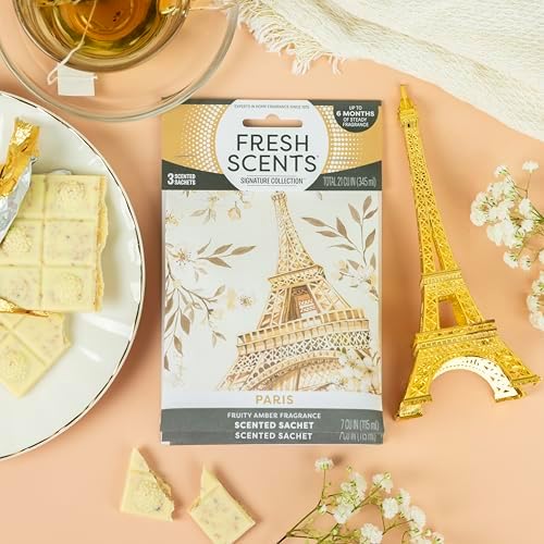 Fresh Scents Paris Scented Sachets 6 Pack - Image 5