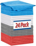 FIXSMITH Shop Towels, Microfiber Cleaning Cloth Bulk, 24 Pack Microfiber Towels by FIXSMITH