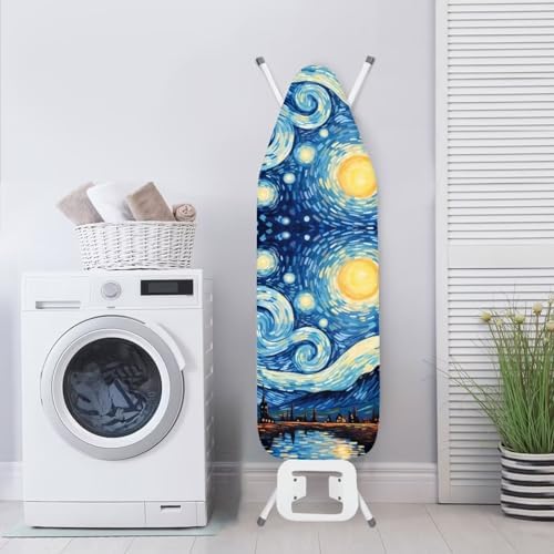 Flashideas Starry Night Ironing Board Cover and Pad- 52" x 13" Iron Board Cover - Image 4